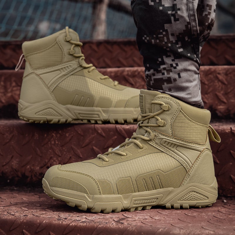 Large Size Military Boots Breathable Tactical Boots Special Forces Outdoor Hiking Wear-Resistant Training Combat Boots High-Top Tactical Boots - Image 2